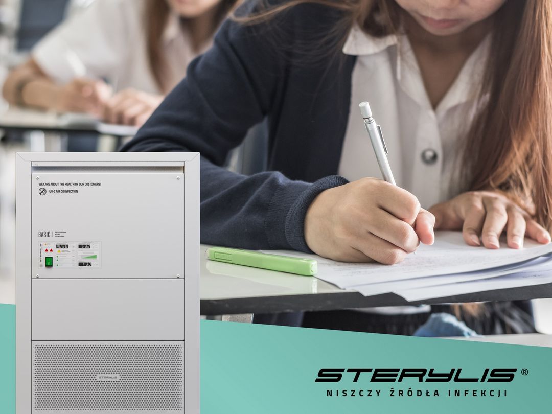 Sterylis protects the health of eighth graders from Kielce town